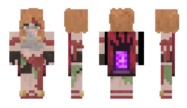 Minecraft skin fffishih