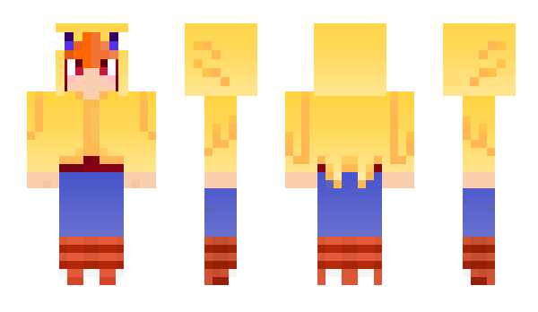 Minecraft skin Komehyo