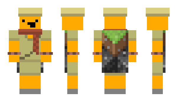 Minecraft skin LkerX