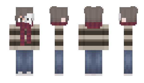 Minecraft skin Malveillancee