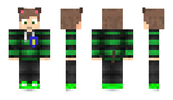 Minecraft skin NecoChan