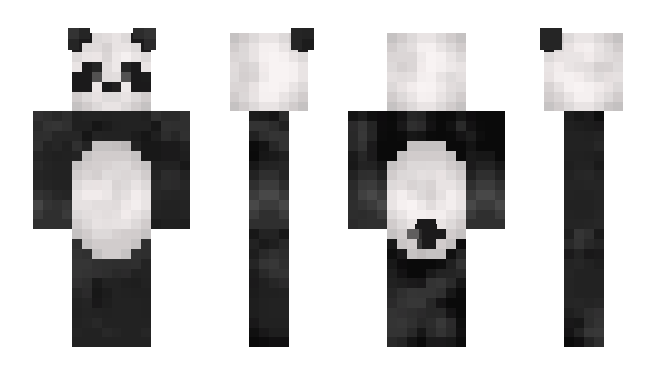 Minecraft скін по ніку Panda1008