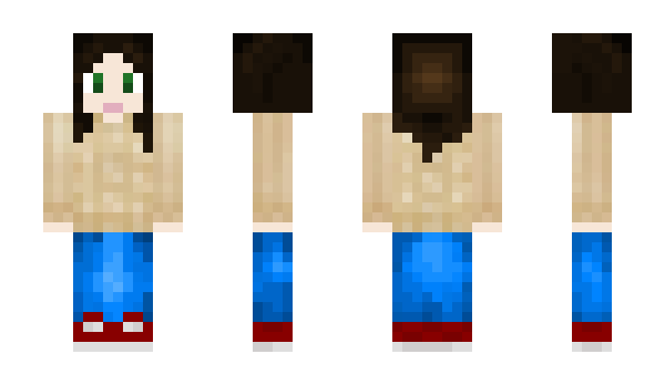 Minecraft skin wllen