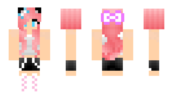 Minecraft skin tsuki02