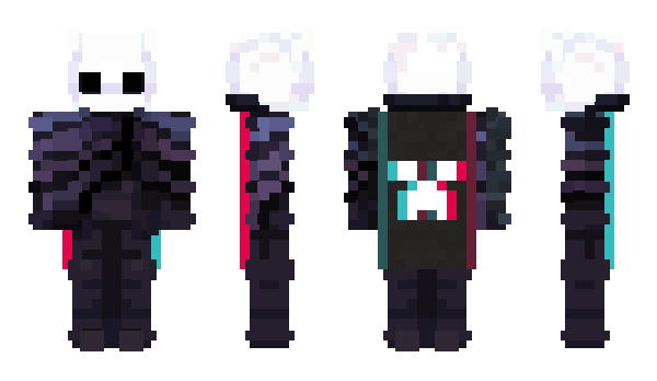 Minecraft скін по ніку LeHollowKnight