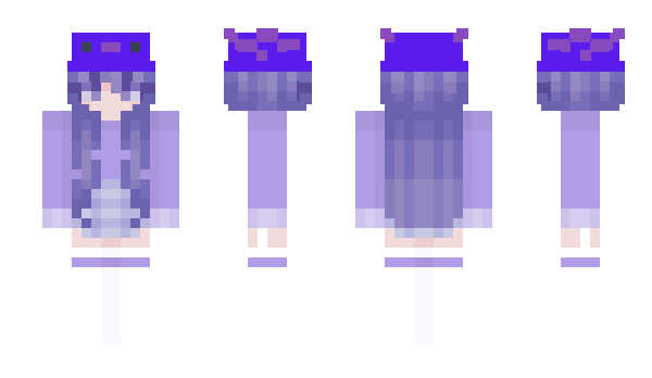 Minecraft skin purple_gatorade0