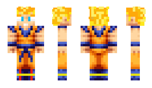 Minecraft skin Dragoku