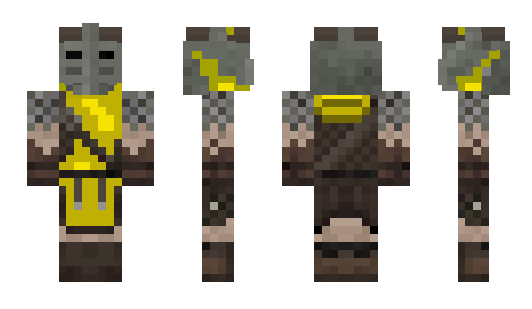 Minecraft skin WarriorofSun