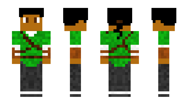 Minecraft skin YoungPhicasso