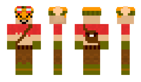 Minecraft скін по ніку Sansei