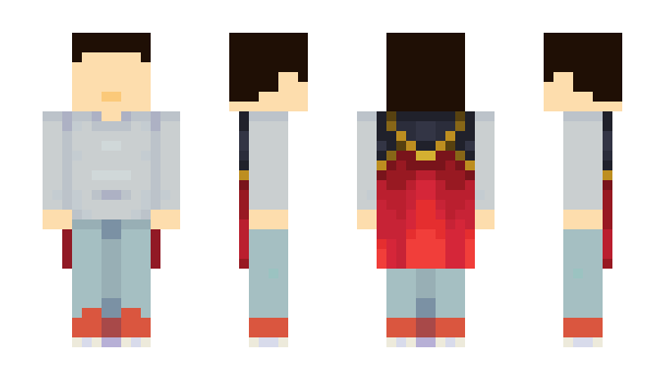 Minecraft skin Sunekiii