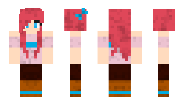 Minecraft skin Emma013