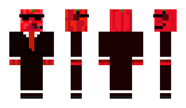 Minecraft skin TomatenPower