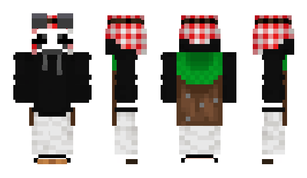 Minecraft скин по нику TikPanda