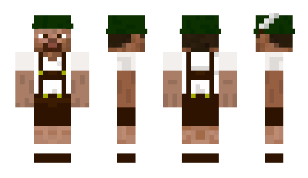 Minecraft skin lentux