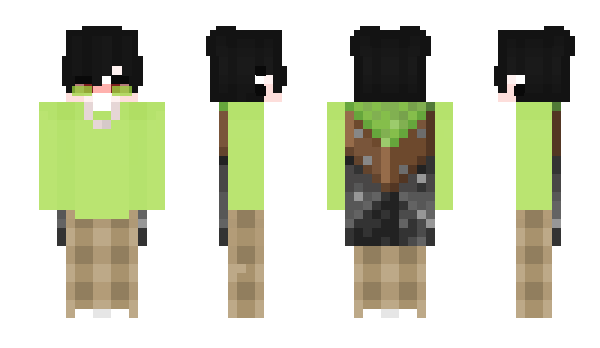 Minecraft skin ZlCE