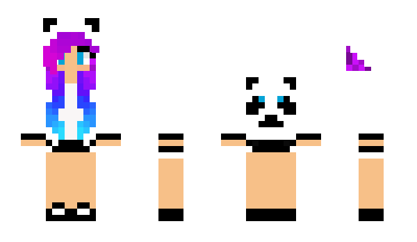 Minecraft skin panda65