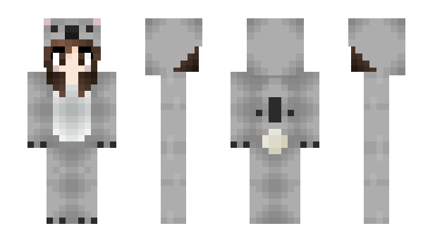 Minecraft skin KoalaPoop