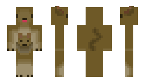 Minecraft skin kangaroo1236