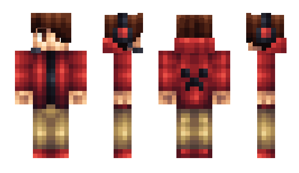 Minecraft скин по нику TheVu