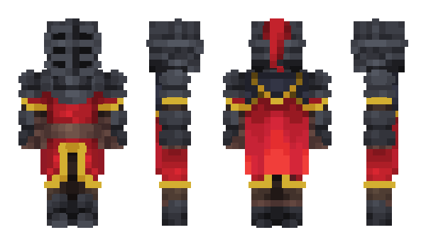 Minecraft skin knight757