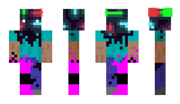 Minecraft скин по нику Gl2tch3r