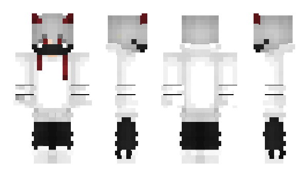 Minecraft skin intext