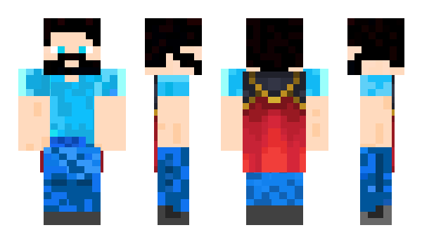 Minecraft skin H_Steve_H