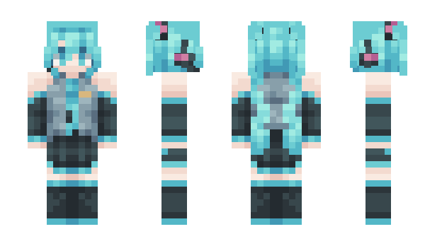 Minecraft скин по нику NewMinePrincess