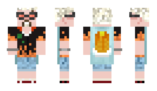 Minecraft скін по ніку BlueWizardAlatar