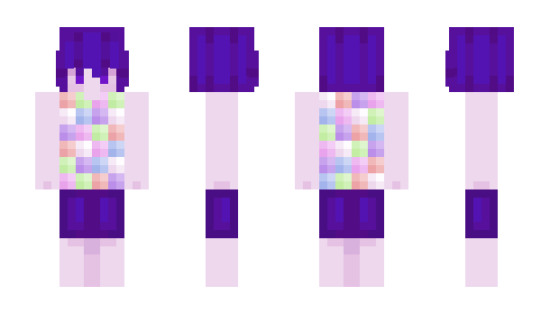 Minecraft skin Lezishappy