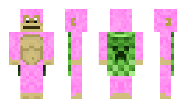 Minecraft skin frogs0