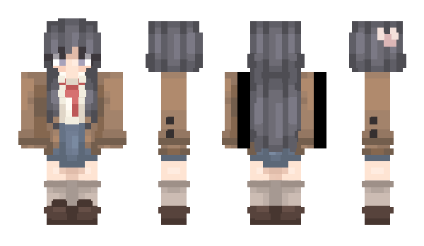 Minecraft skin Mai_j