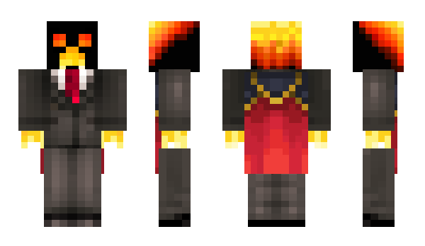 Minecraft skin dyingfire1