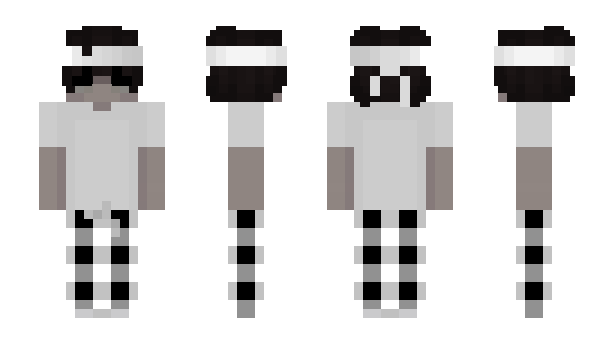 Minecraft skin Poppedby