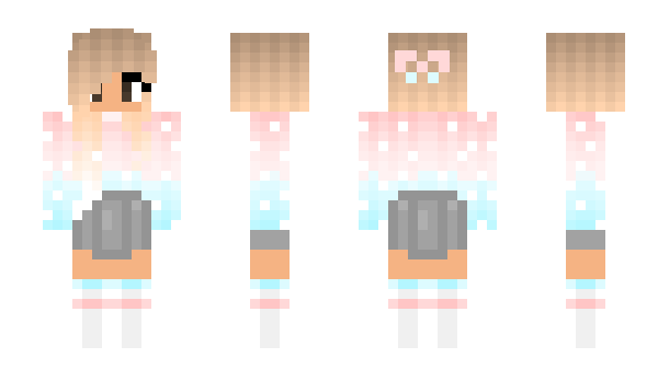 Minecraft skin babygirl6