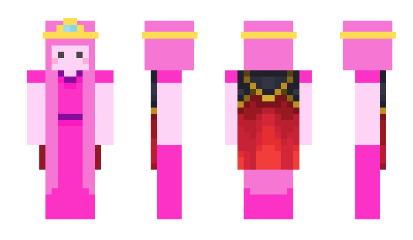 Minecraft скин по нику princess_lu