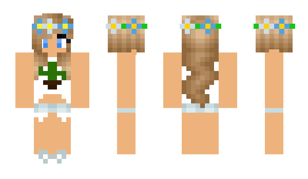 Minecraft skin bluepixie111