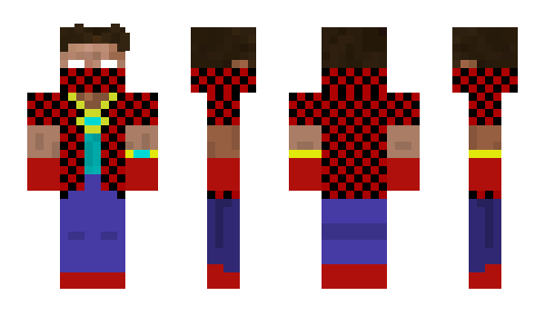 Minecraft skin DiamondHero01