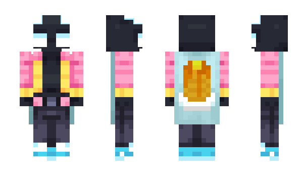 Minecraft skin AshIsReal