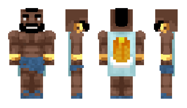 Minecraft skin DZANGOTHEWORKER