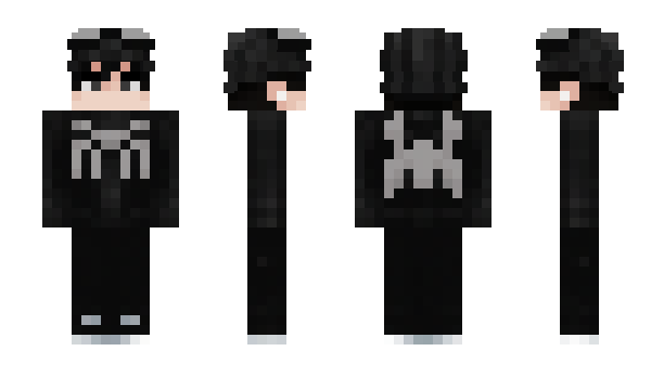 Minecraft skin Viudo