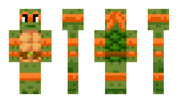 Minecraft skin Spongebow