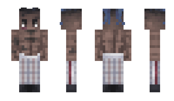 Minecraft skin f4ci4L