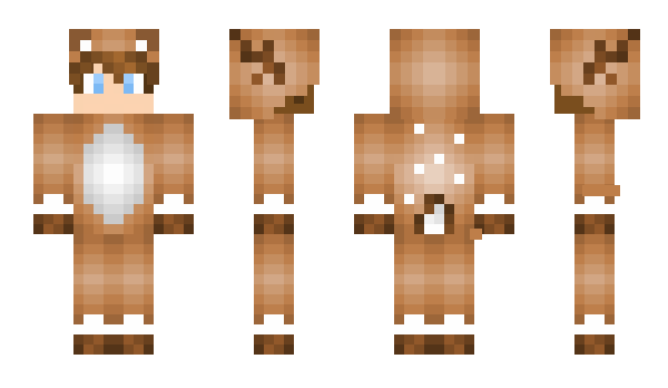 Minecraft skin kokosPvP