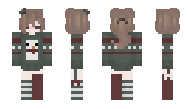 Minecraft скин по нику MayeUwU