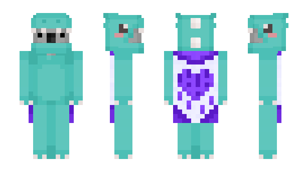 Minecraft скин по нику qnidaaa