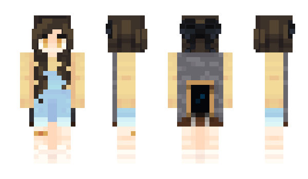 Minecraft skin DuckBlur