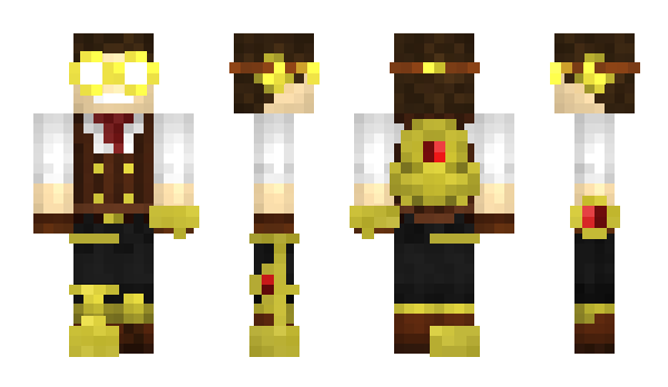 Minecraft skin MrJackal22