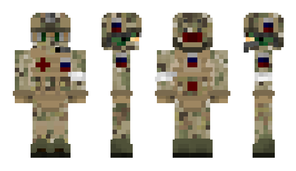 Minecraft skin Napoleone1804